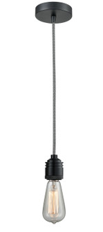 Winchester One Light Mini Pendant in Matte Black (405|100BK-10BW-2BK)