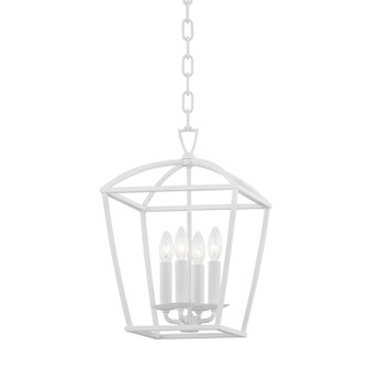 Bryant Four Light Pendant in White Plaster (70|8311-WP)