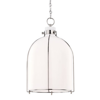 Eldridge One Light Pendant in Polished Nickel (70|7314-PN)