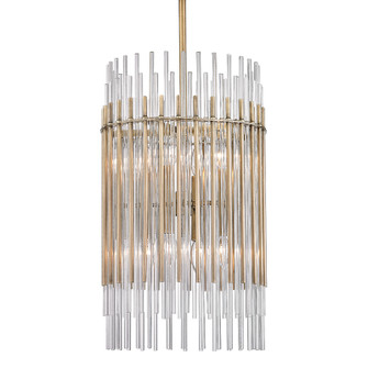Wallis Eight Light Pendant in Aged Brass (70|6315-AGB)