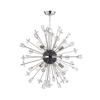 Liberty Six Light Chandelier in Polished Nickel (70|5032-PN)