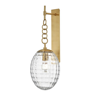 Venice One Light Wall Sconce in Aged Brass (70|4900-AGB)