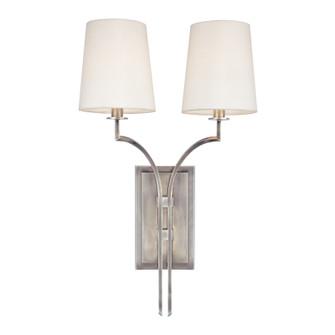 Glenford Two Light Wall Sconce in Antique Nickel (70|3112-AN)
