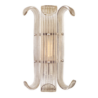 Brasher One Light Wall Sconce in Polished Nickel (70|2900-PN)