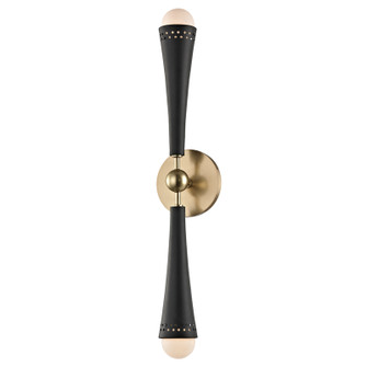 Tupelo LED Wall Sconce in Aged Brass (70|2122-AGB)
