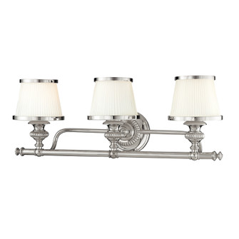 Milton Three Light Bath Bracket in Polished Nickel (70|2003-PN)