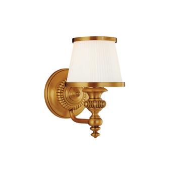 Milton One Light Bath Bracket in Flemish Brass (70|2001-FB)