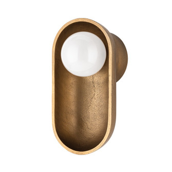 Nathan LED Wall Sconce in Aged Brass (70|1781-AGB)