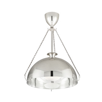 Levette One Light Pendant in Aged Silver (70|1218-AS)
