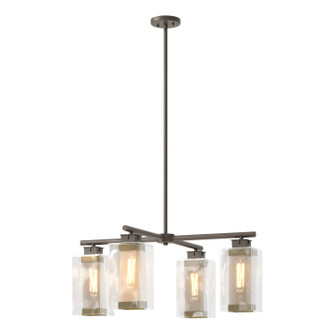 Polaris Four Light Outdoor Pendant in Coastal Dark Smoke (39|364213-SKT-MULT-77-70-ZM0093)