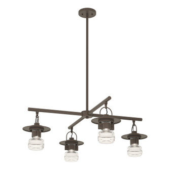 Mason LED Outdoor Pendant in Coastal Dark Smoke (39|364212-SKT-MULT-77-ZM0435)