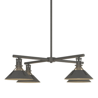 Henry Four Light Outdoor Pendant in Coastal Natural Iron (39|364210-SKT-MULT-20)