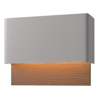 Stratum LED Outdoor Wall Sconce in Coastal Burnished Steel (39|302630-LED-78-75)