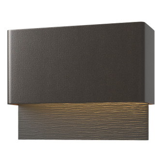 Stratum LED Outdoor Wall Sconce in Coastal Oil Rubbed Bronze (39|302630-LED-14-80)