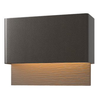 Stratum LED Outdoor Wall Sconce in Coastal Oil Rubbed Bronze (39|302630-LED-14-77)