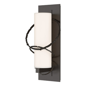 Olympus One Light Outdoor Wall Sconce in Coastal Oil Rubbed Bronze (39|302402-SKT-14-GG0034)