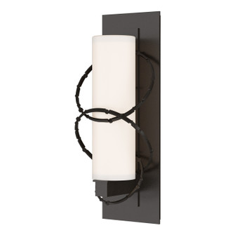 Olympus One Light Outdoor Wall Sconce in Coastal Oil Rubbed Bronze (39|302401-SKT-14-GG0066)