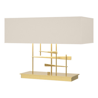 Cavaletti Two Light Table Lamp in Modern Brass (39|277670-SKT-86-SE2010)