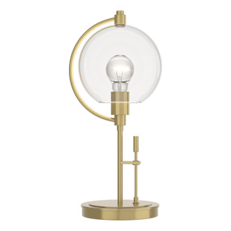 Pluto One Light Table Lamp in White (39|274120-SKT-02-ZM0384)