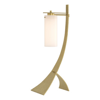 Stasis One Light Table Lamp in White (39|272665-SKT-02-GG0075)