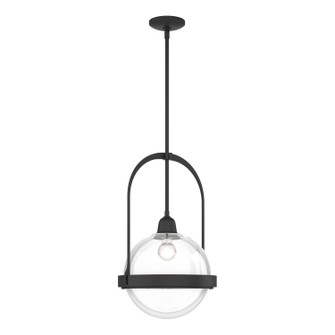 Atlas One Light Mini Pendant in Black (39|187460-SKT-MULT-10-ZM0605)