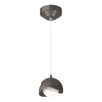 Brooklyn One Light Mini Pendant in Oil Rubbed Bronze (39|161183-SKT-STND-14-07-GG0711)