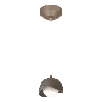 Brooklyn One Light Mini Pendant in Bronze (39|161183-SKT-STND-05-07-GG0711)