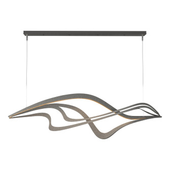 Crossing Waves LED Pendant in Natural Iron (39|139905-LED-STND-20)