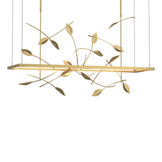 Four Seasons LED Pendant in Modern Brass (39|139756-LED-LONG-86)