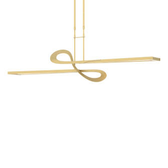 Switchback LED Pendant in Modern Brass (39|139730-LED-SHRT-86)