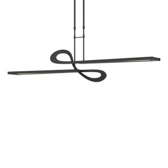 Switchback LED Pendant in Black (39|139730-LED-LONG-10)