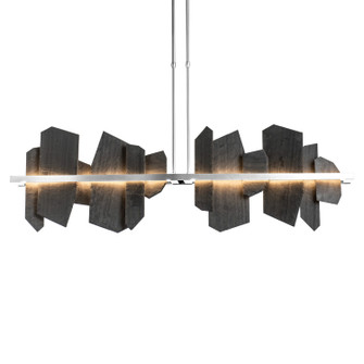 Ardesia LED Pendant in Sterling (39|139666-LED-LONG-85-SL)