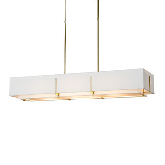 Exos Four Light Pendant in Modern Brass (39|139640-SKT-SHRT-86-SF4207-SF4602)