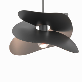 Hibiscus One Light Pendant in Black (39|139450-SKT-MULT-10)