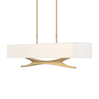 Moreau Four Light Pendant in Modern Brass (39|137655-SKT-LONG-86-SF4298)