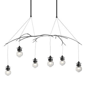 Kiwi Six Light Pendant in Black (39|136560-SKT-STND-10-ZM0565)