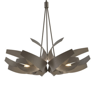 Corona Six Light Pendant in Dark Smoke (39|136505-SKT-MULT-07-YE0377)