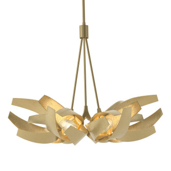 Corona Six Light Pendant in White (39|136502-SKT-MULT-02-BR-YE0352)