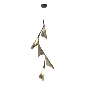 Plume LED Pendant in Black (39|135006-LED-STND-10-84)