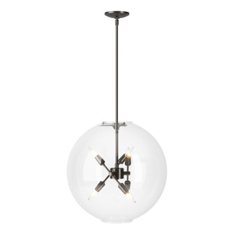 Sfera Six Light Pendant in Oil Rubbed Bronze (39|134410-SKT-MULT-14-ZM0497)