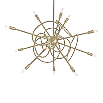 Olympus 12 Light Pendant in Modern Brass (39|131604-SKT-MULT-86)