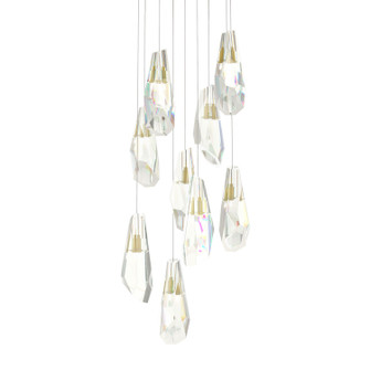 Luma LED Pendant in Modern Brass (39|131101-SKT-LONG-86-CR)