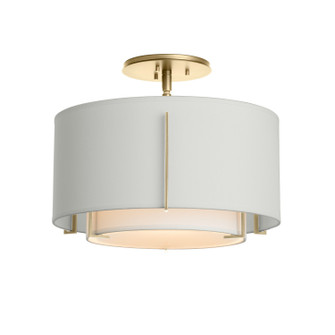 Exos One Light Semi-Flush Mount in Soft Gold (39|126501-SKT-84-SF1099-SE1590)