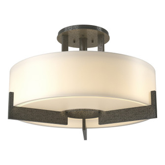 Axis Three Light Semi-Flush Mount in Natural Iron (39|126403-SKT-20-GG0216)