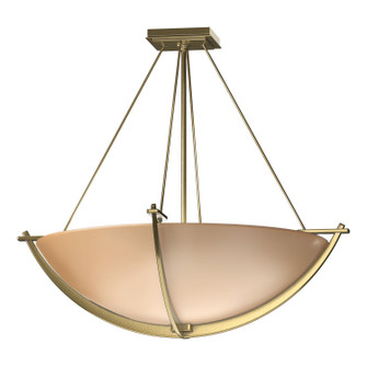 Compass Three Light Semi Flush Mount in Modern Brass (39|124560-SKT-86-SS0054)