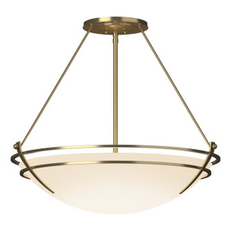 Tryne Three Light Semi Flush Mount in Modern Brass (39|124442-SKT-86-GG0054)