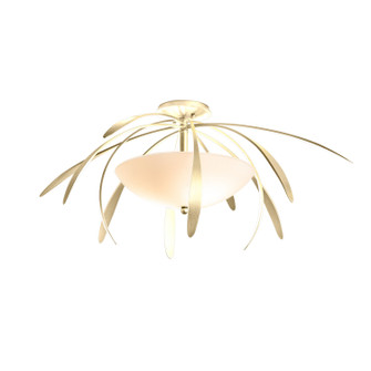 Dahlia Two Light Semi-Flush Mount in Modern Brass (39|124352-SKT-86-GG0048)