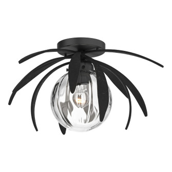 Dahlia One Light Semi-Flush Mount in Black (39|124350-SKT-10-LL0631)