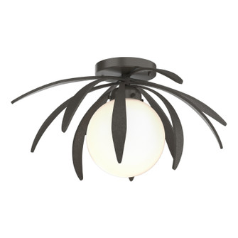 Dahlia One Light Semi-Flush Mount in Dark Smoke (39|124350-SKT-07-GG0631)