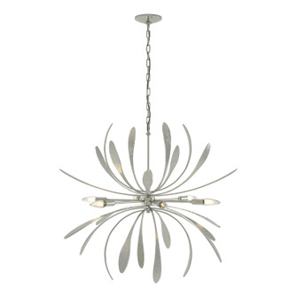 Dahlia Six Light Chandelier in Sterling (39|104350-SKT-85)